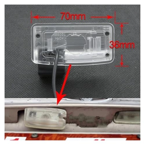 Rear View Camera - Night vision Wireless 1280 x 720 pixels