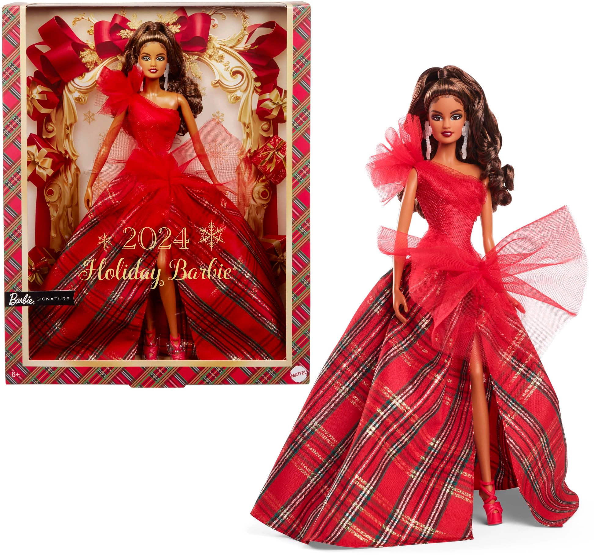 Barbie Merry Christmas Doll - Latina Edition Chestnut Ages 3+