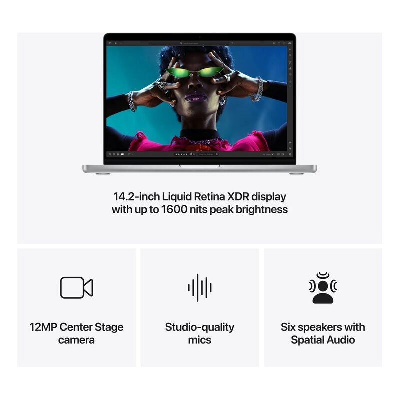 MacBook Pro 14-inch MX2G3ZS 2024 - 14.2'' M4 Pro Max 36GB Unified memory 1000GB SSD