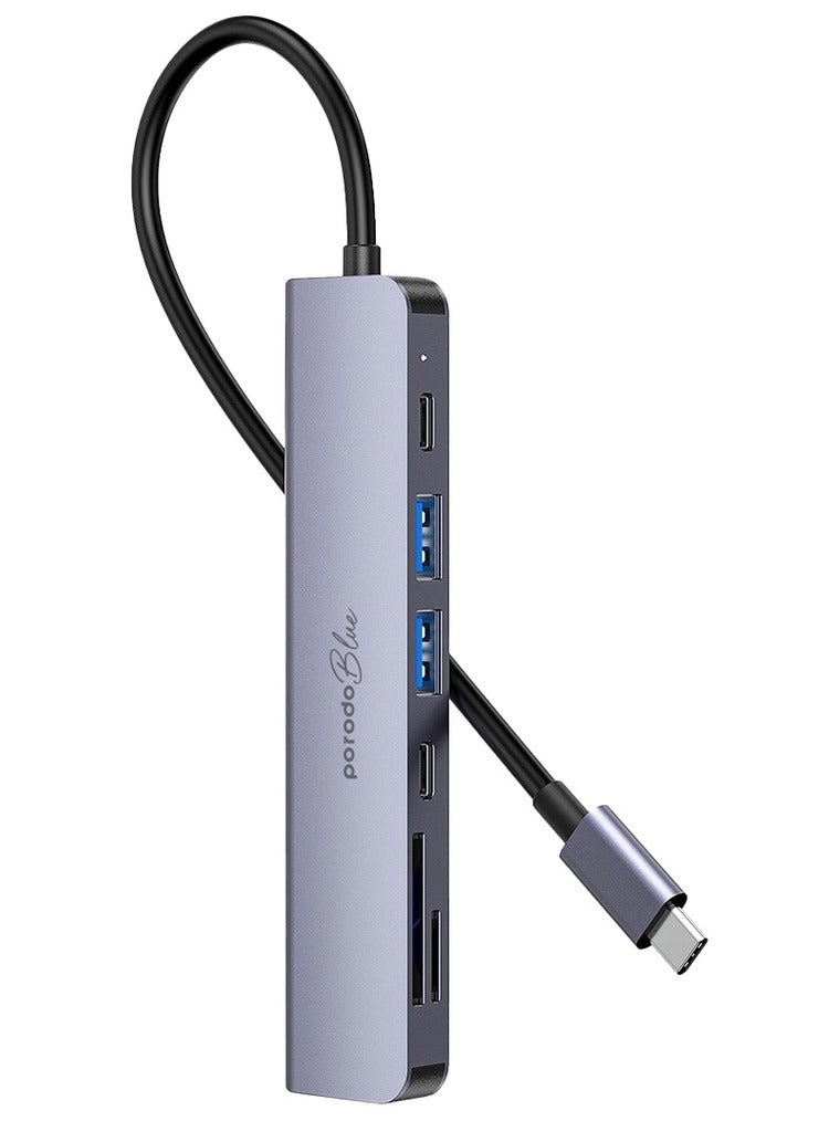 7-in-1 USB-C Hub - 4K@30Hz 100W PD