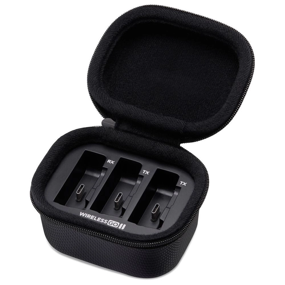 RØDE Wireless GO II Charging Case - 2 Full Charges Up to 30 Hours