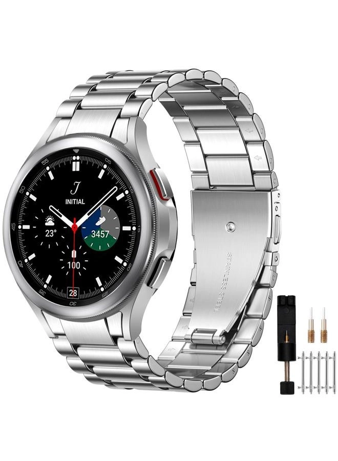 Lenrao Galaxy Watch Band - 45mm Stainless Steel