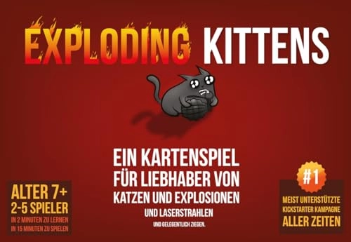 Exploding Kittens - Card Game (German)