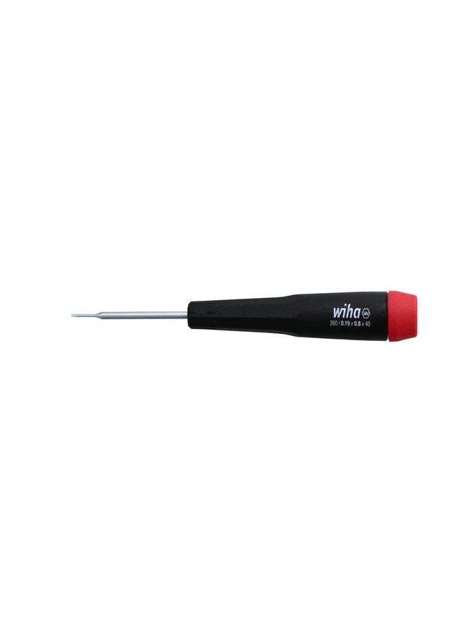 96008 Precision Slotted Screwdriver 0.8 x 40mm