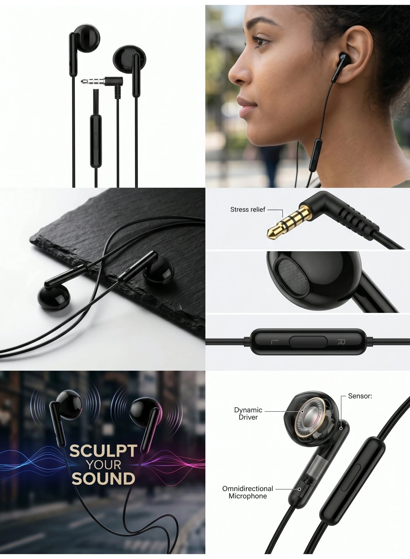 HFD85 Wired Earphone