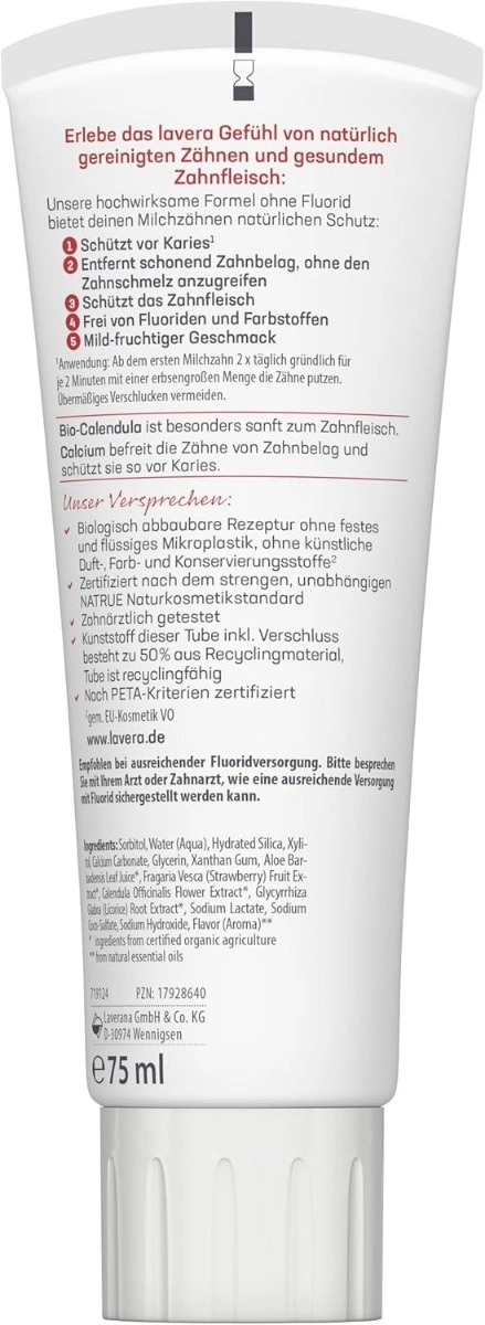 Kids Toothpaste Organic Calendula Toothpaste Kids 75ml