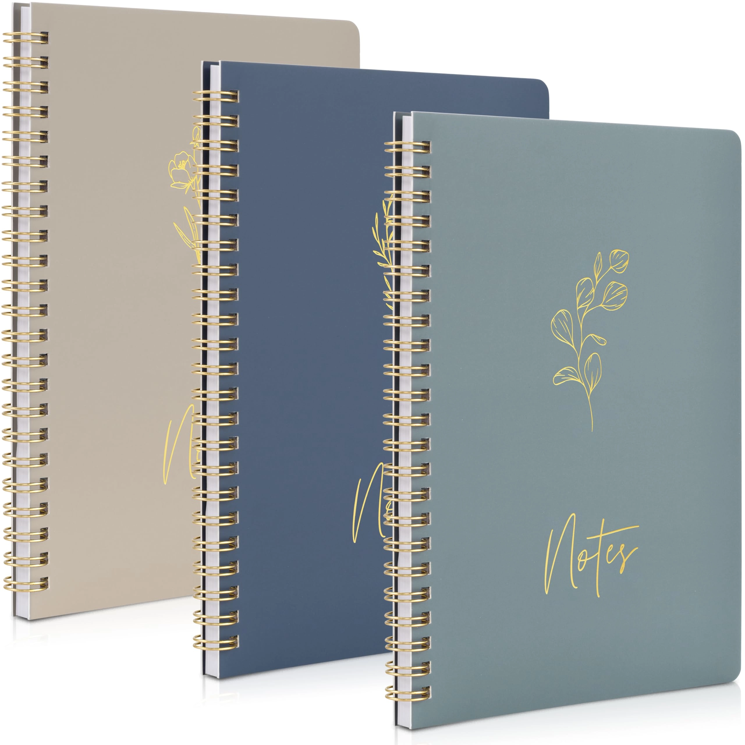 Aesthetic Spiral Notebook Large Spiral - Lined 100 Pages