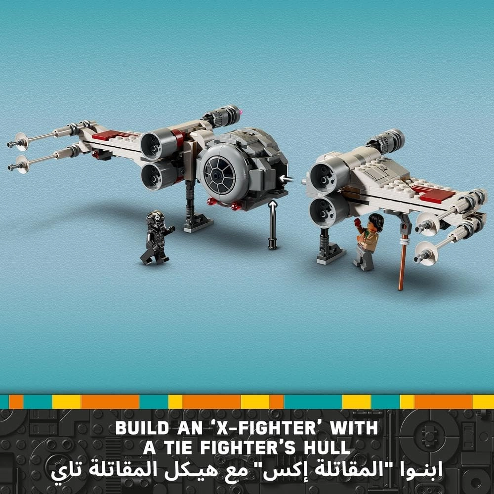 Star Wars TIE Fighter & X-Wing Mash-up (75393) - 4 Minifigures