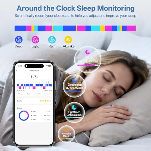 Smart Ring - Black 9# 16mAh