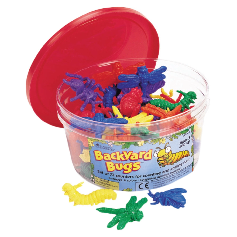 Insect Counters - Suitable for 3 years & above 72 pieces