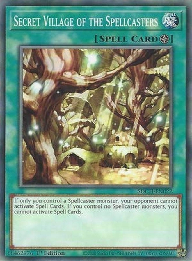 Yu-Gi-Oh! Secret Village of The Spellcasters SDCH-EN022 - English