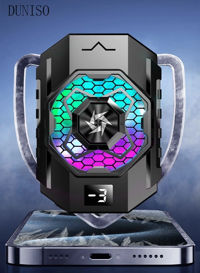 Mobile Phone Cooler - Semiconductor Heatsink LED Display