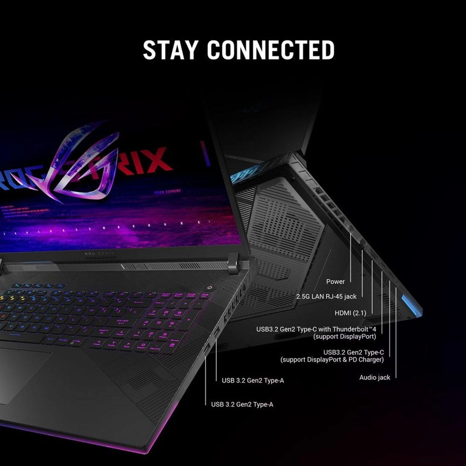 ROG Strix SCAR 18 G834JYR - 18'' Core i9-14900HX 64GB DDR5 2TB+2TB SSD