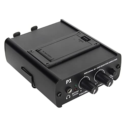 Headphone Amplifier - Dual XLR Inputs 3.5mm Output 9V Battery