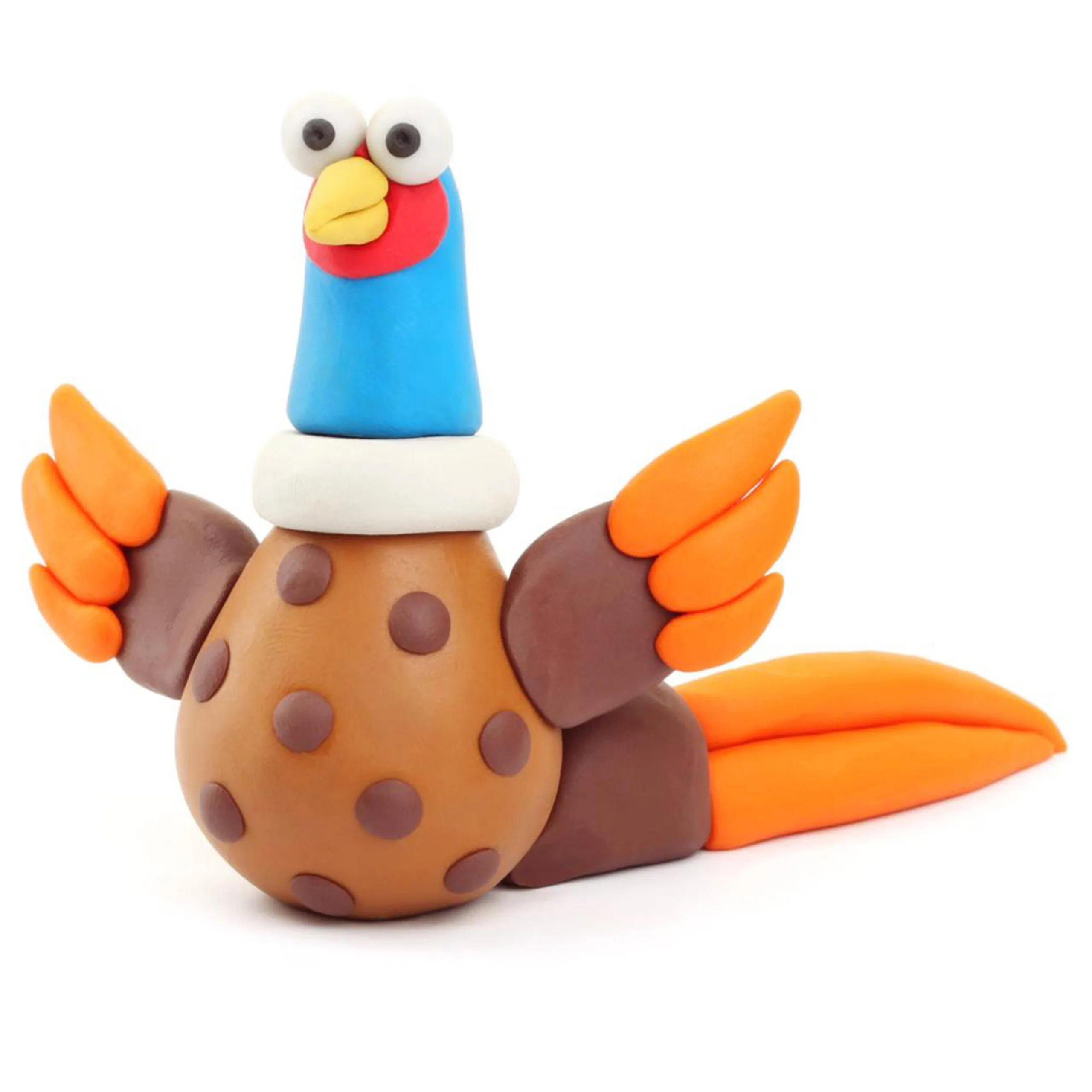 DIY Birds Plastic Modelling Air Dry Clay Kit - 340g 6pcs.