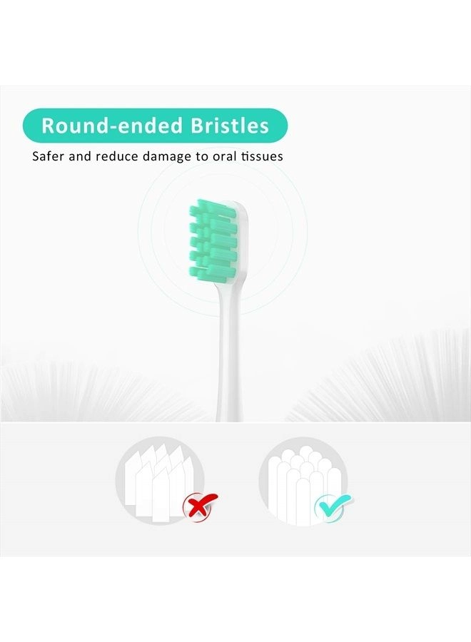 Replacement Toothbrush Heads - 6-Pack Hygienic Caps