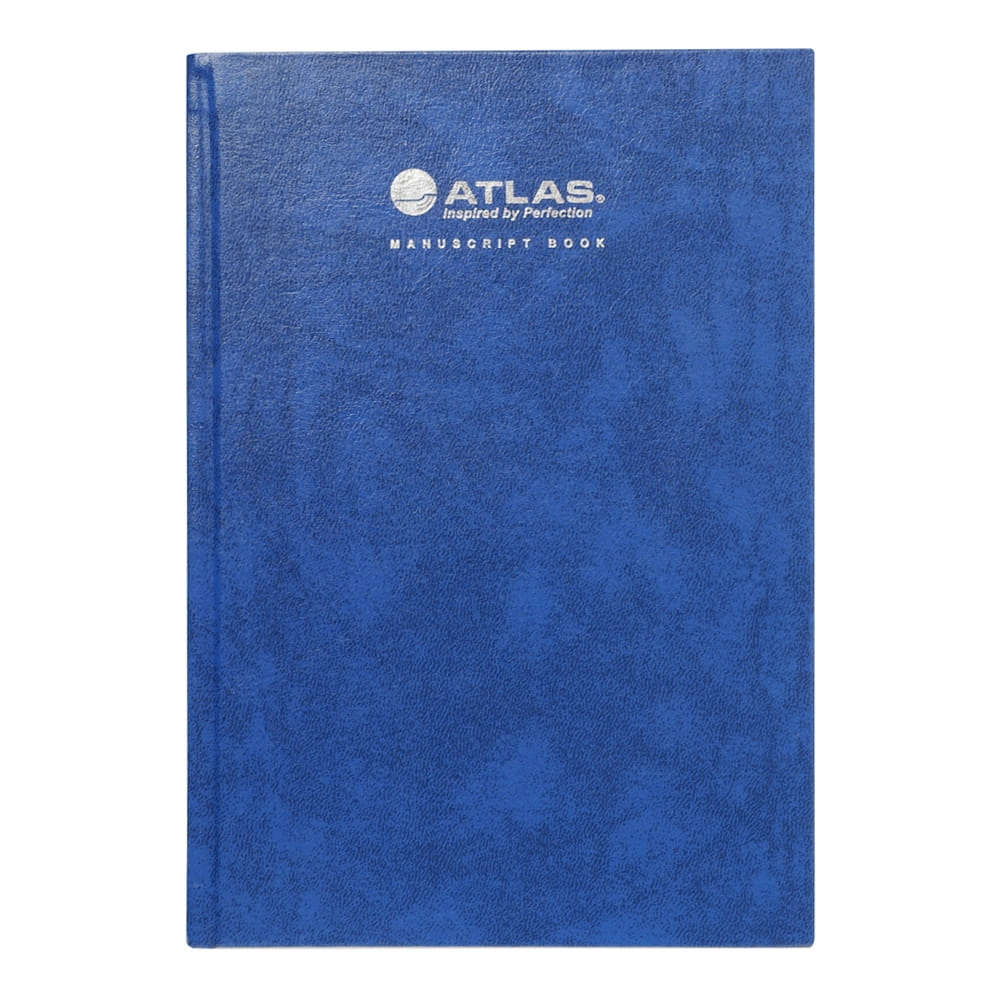 Atlas 4 Quire Manuscript Note Book A5 Hardcover - Lined 192 Sheets
