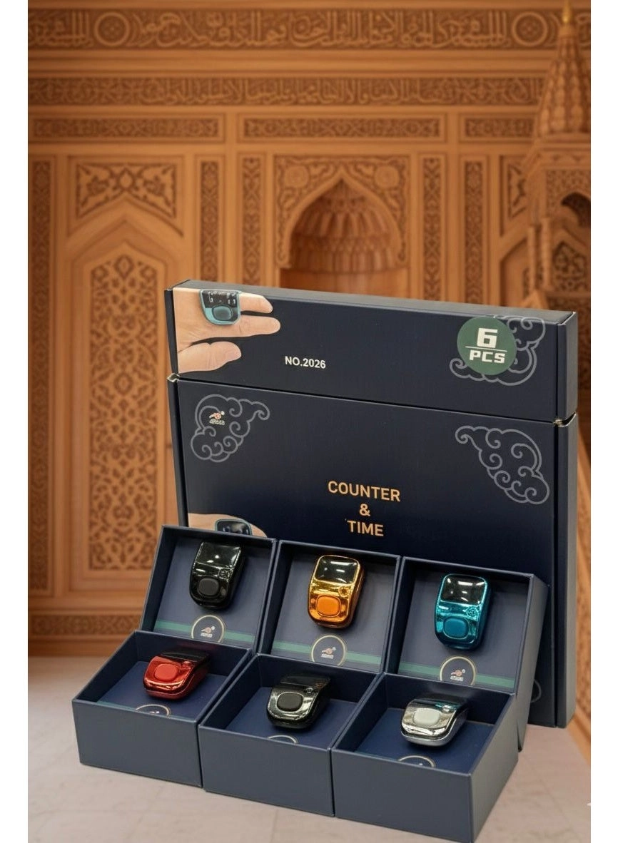 EASYSHOP Digital Tasbeeh Counter - LED Display Time Function