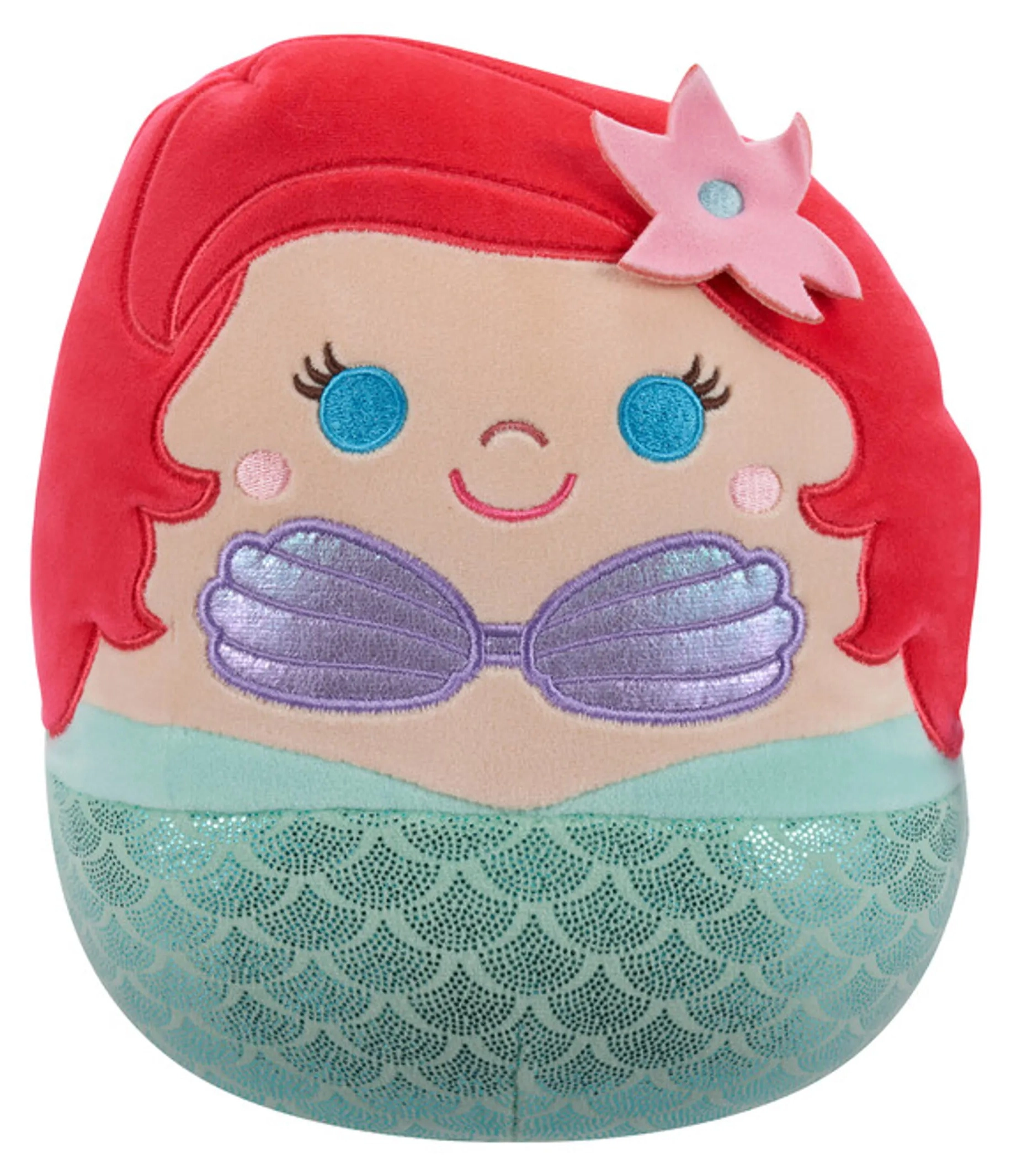 Squishmallows Princess Ariel - Disney Little Plush 19.05 cm Multi Colour
