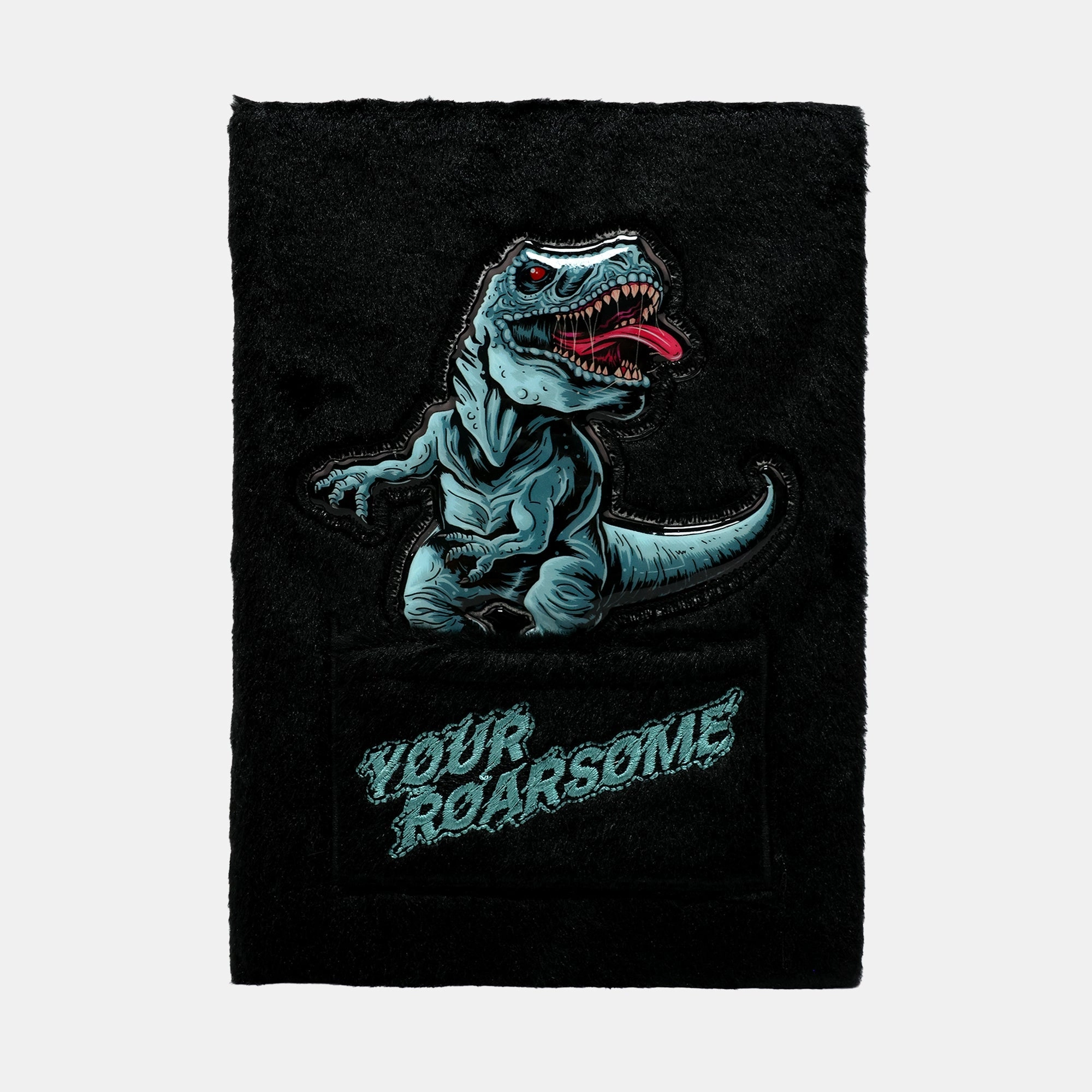 Vibe Dinosaur Fluffy Notebook A5 - 90 Sheets