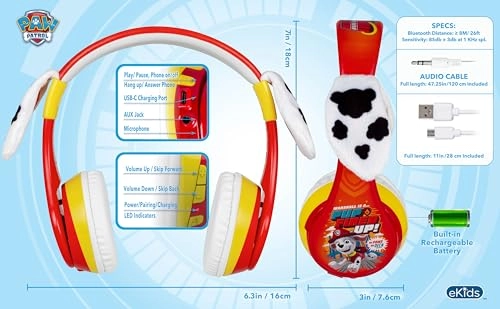 Paw Patrol Wireless Headphone