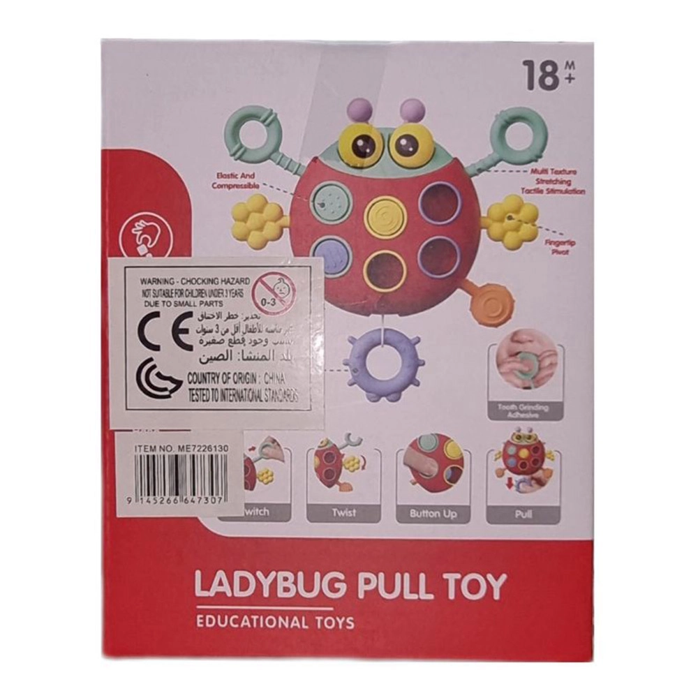 Ladybug Pull Toy - 1 piece(s)