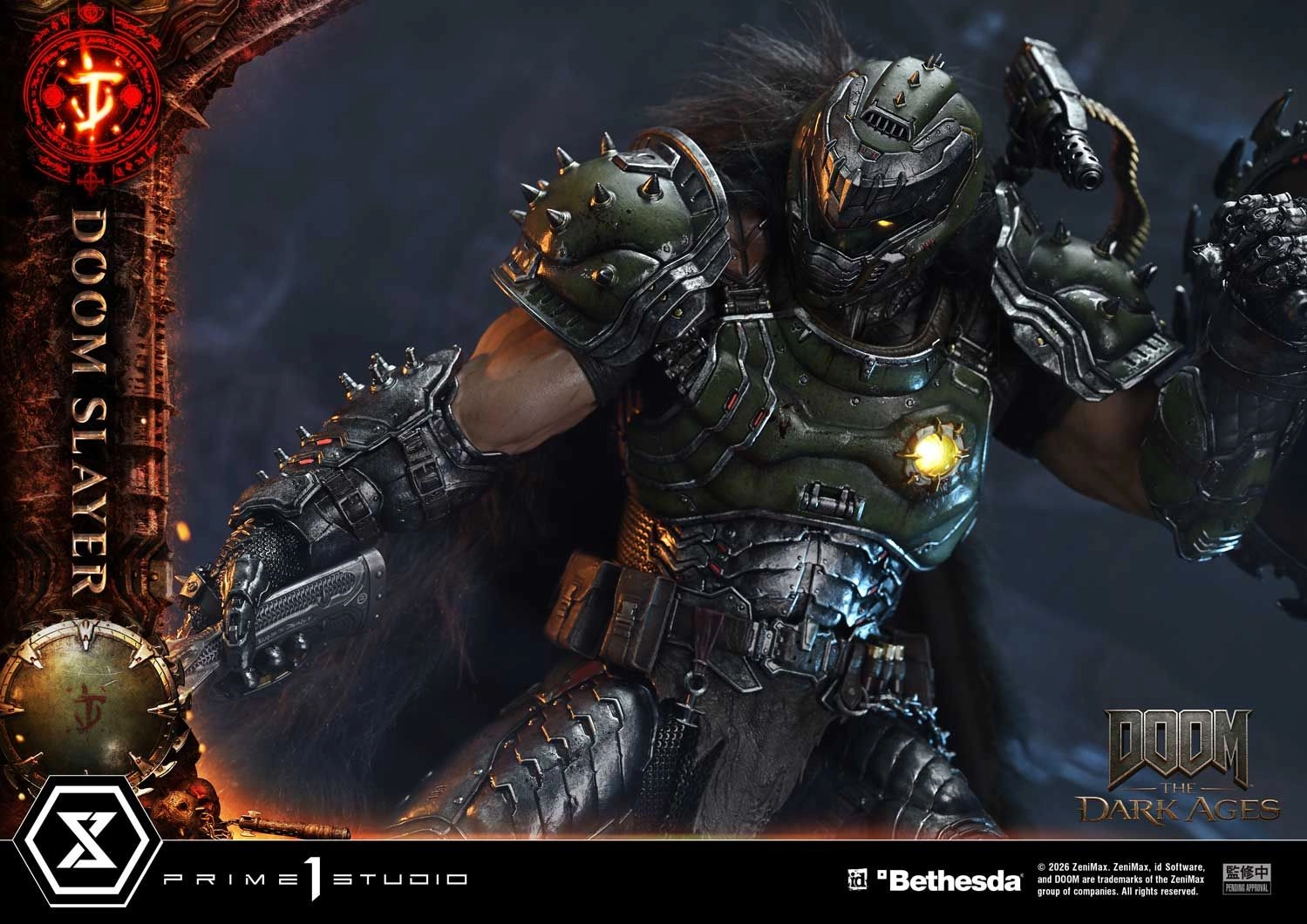Ultimate Premium Masterline Doom: The Dark Ages Doom Slayer Statue