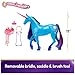 River Unicorn Doll - Translucent Bridle Removable Saddle Hair Styling Tool