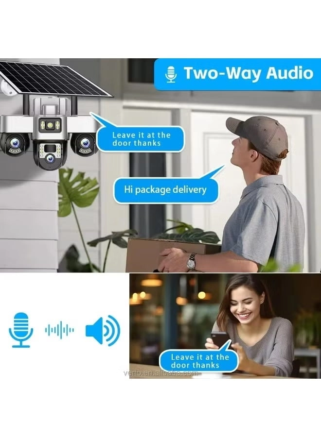 Outdoor Solar Security Camera 1080p