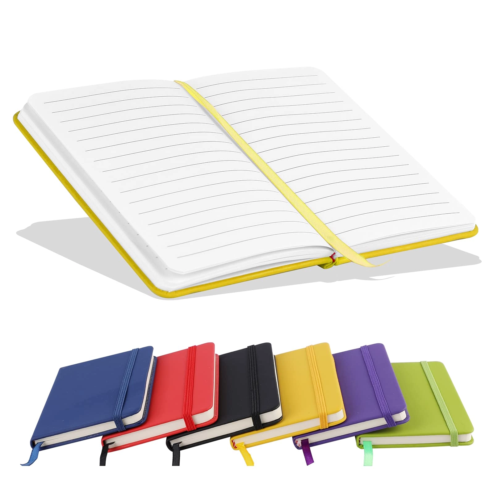 A6 Notebooks A6 Hardcover - Lined 80 Sheets
