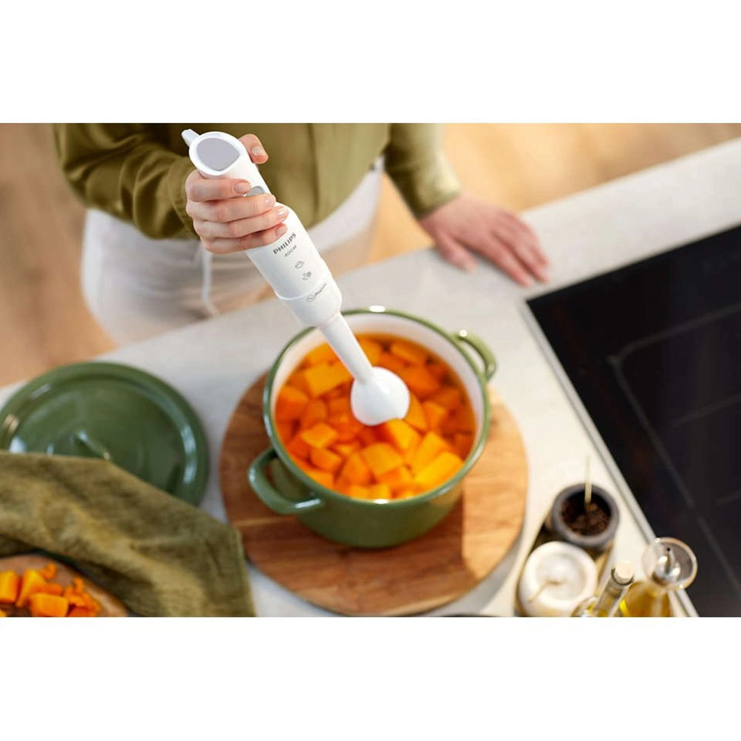 HR2520/01 - Hand Blender ProMix Technology