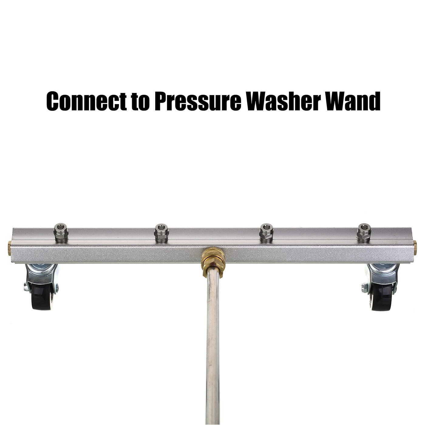 Pressure Washer Undercarriage Cleaner - 45 Degree Angled Wand 1500 PSI to 4000 PSI