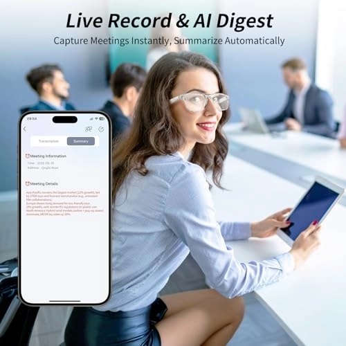 Smart Glasses - Bluetooth Touch Control Voice Control