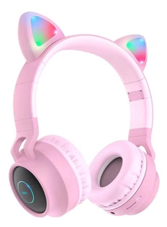 Glowing Cat Ear Headphones Wireless Headphone