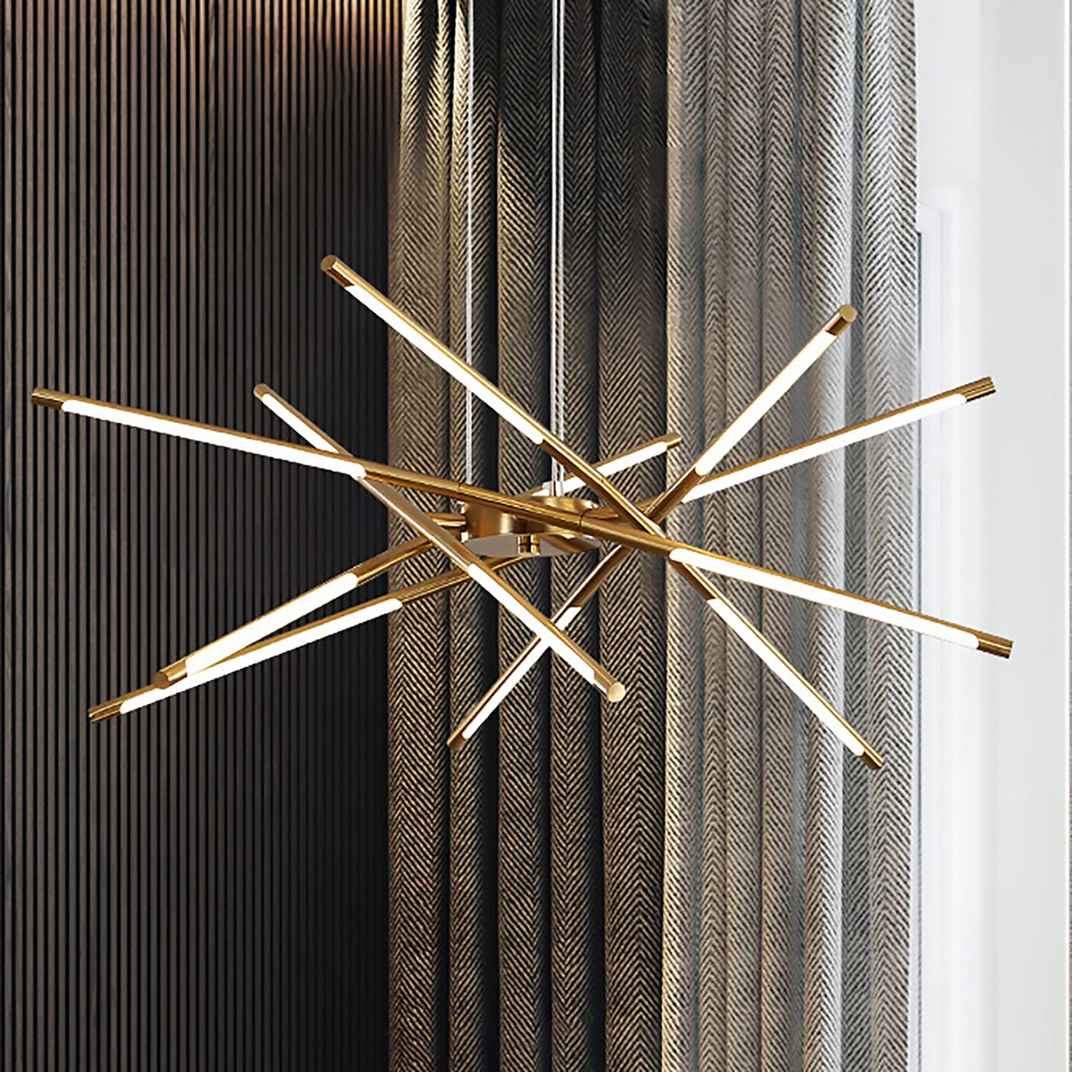 MORATER Modern Easy Chandeliers - 6/8/10/12 Lights Gold