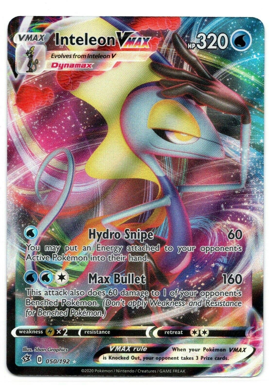 Pokémon Inteleon Vmax 050/192