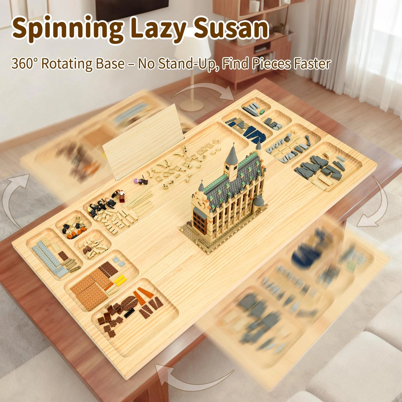Building Baseplate Table - 1 pcs Block Platform