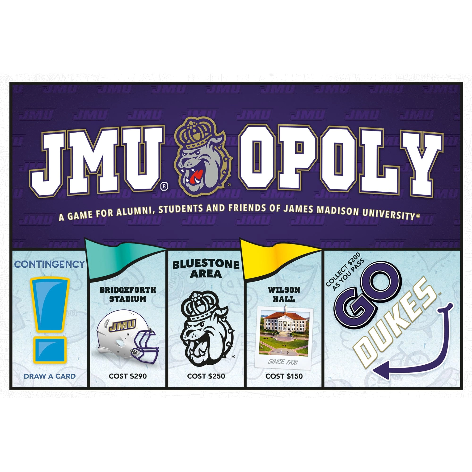 Late for the Sky JMU-Opoly: James Madison University