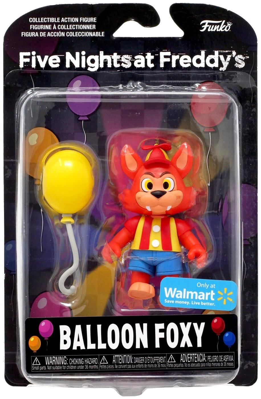 FUNKO Balloon Foxy - Five Nights At Freddy's (FNAF) (14 cm) (67619)