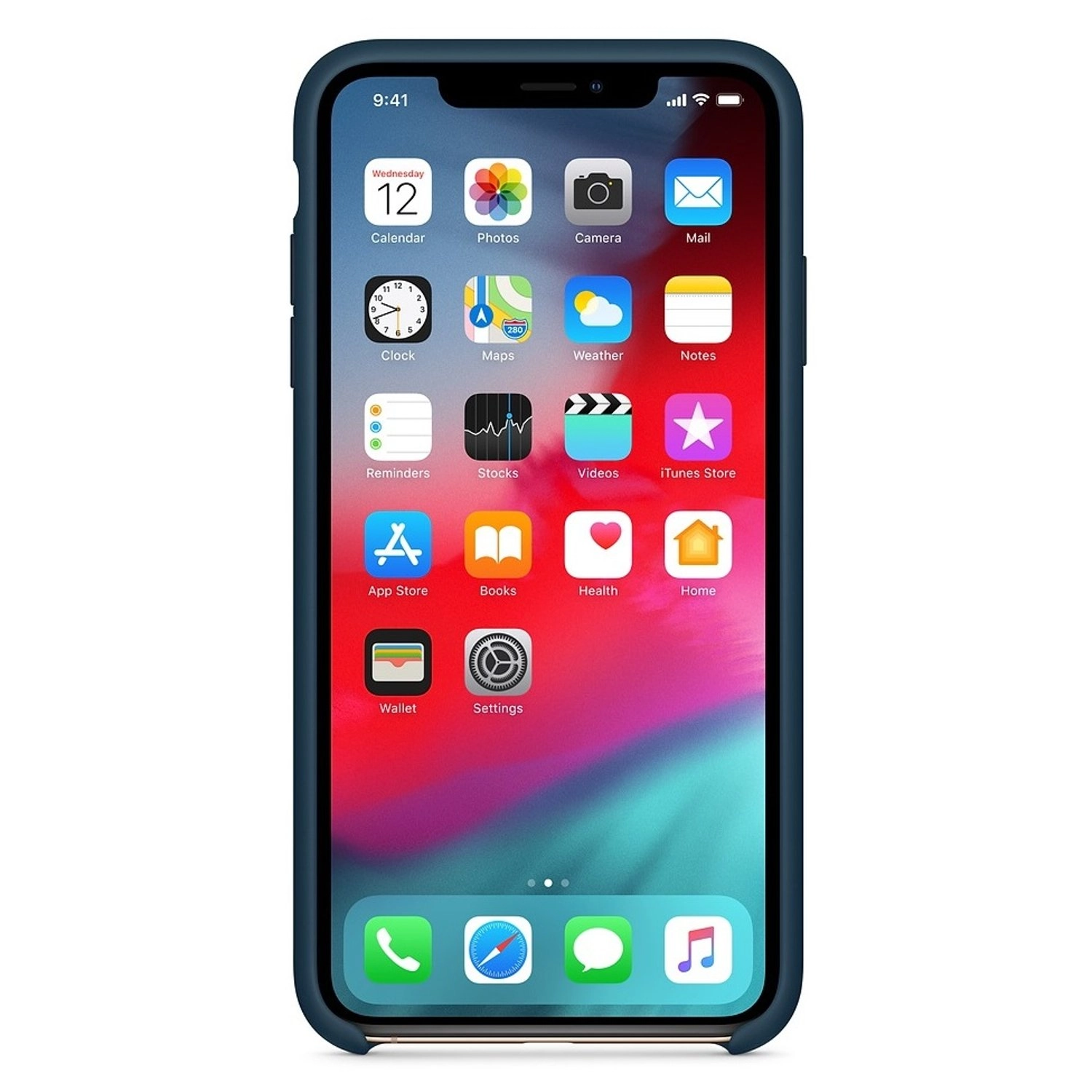 Silicone Case Back Case for iPhone XS