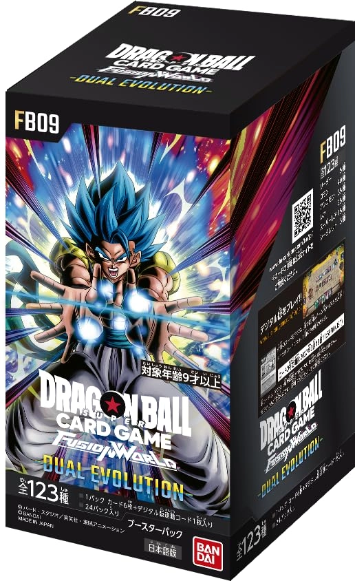 バンダイ(BANDAI) Dragon Ball Super Card Game Fusion World Booster Pack DUAL EVOLUTION - 24 pcs