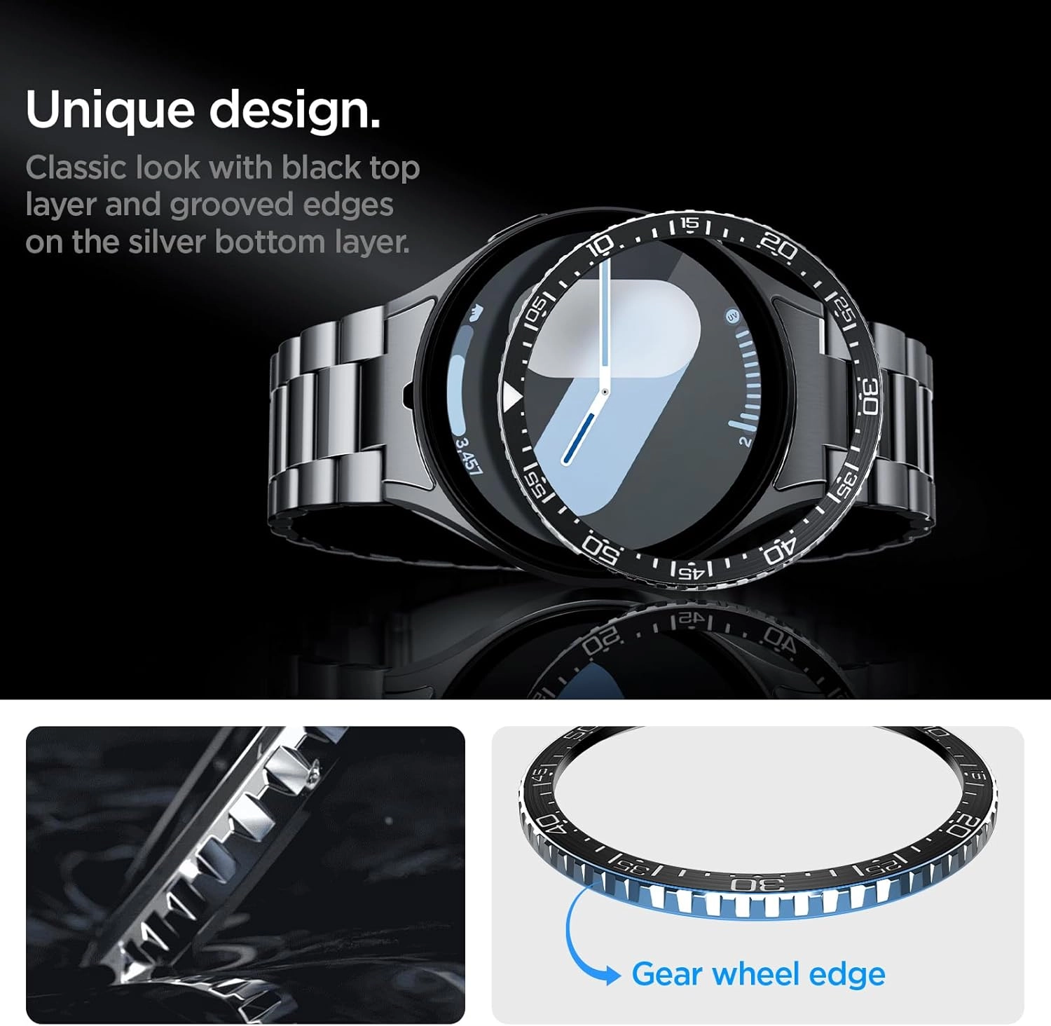 Bezel Tune Bezel Ring Protector for Samsung Galaxy Watch 7 - 44mm