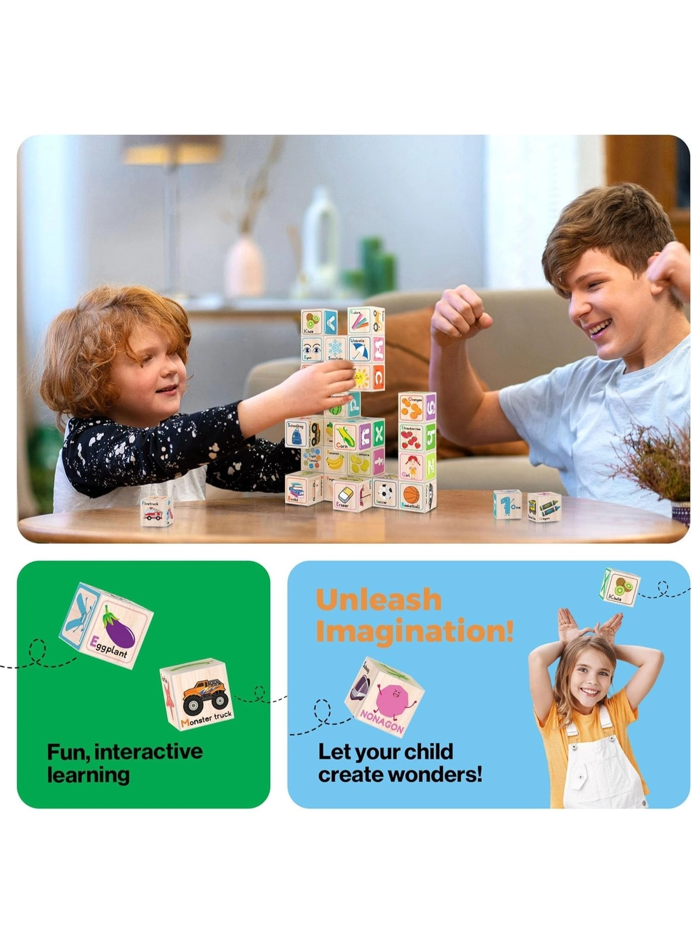 Magnetic Cubes - 3+ Years 36 pieces