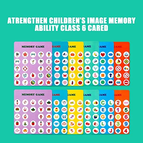 Flip Chess Game - Wooden Memory Matching Game