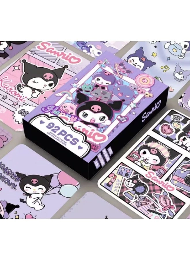 Lomo Card - 60 pcs + Stickers - 32 pcs + Pouch