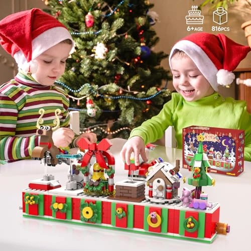 Christmas Building Blocks Set - Christmas