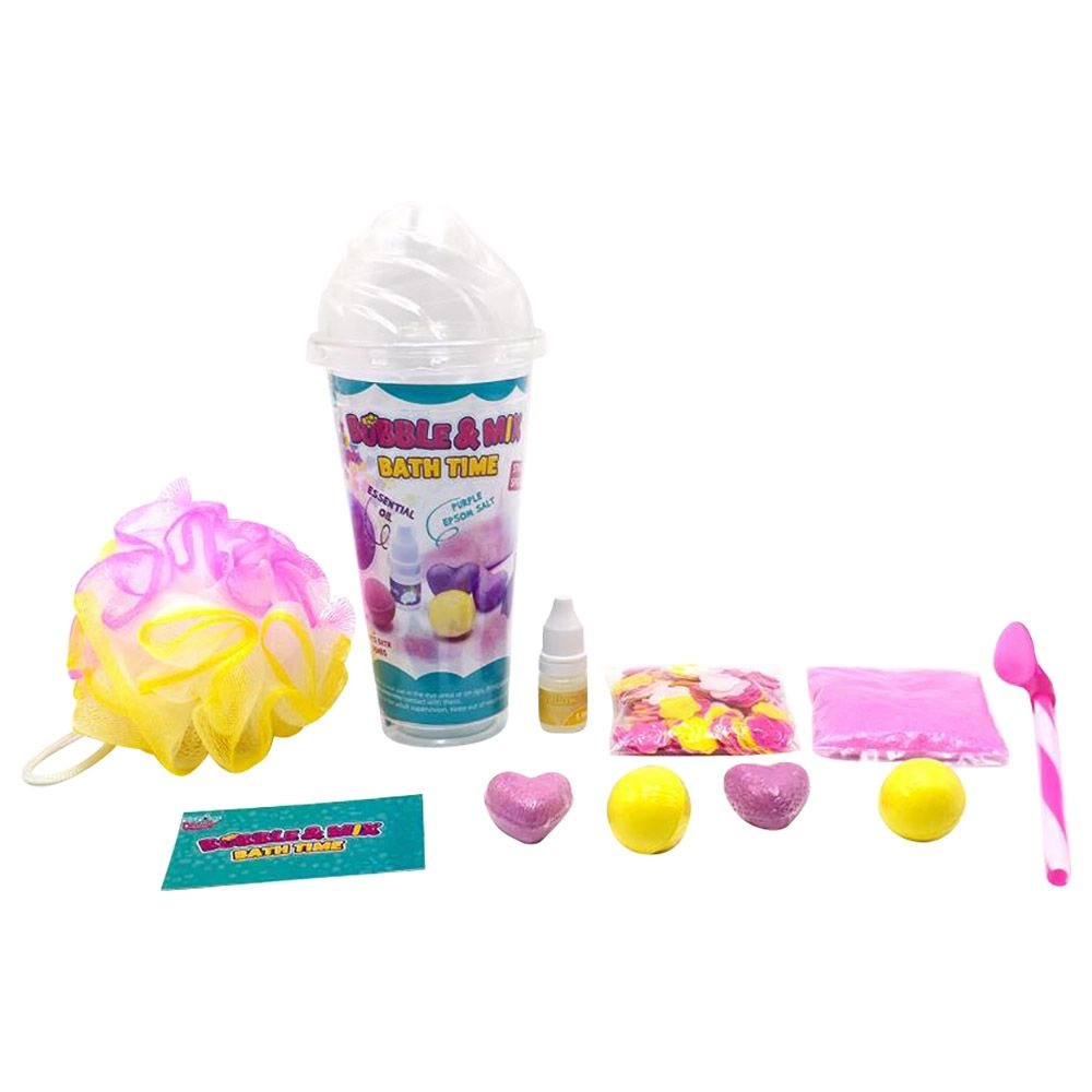 BrainGiggles Bubble & Mix Bath Time Kit - 8+ Multi Colour