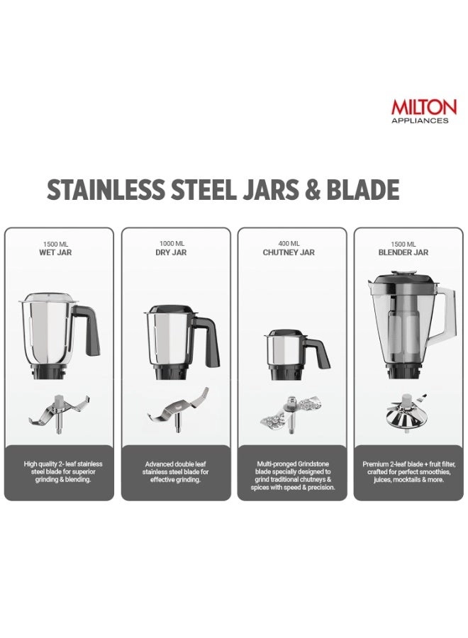 Artis Mixer Grinder - 1500 Milliliters 800 watts