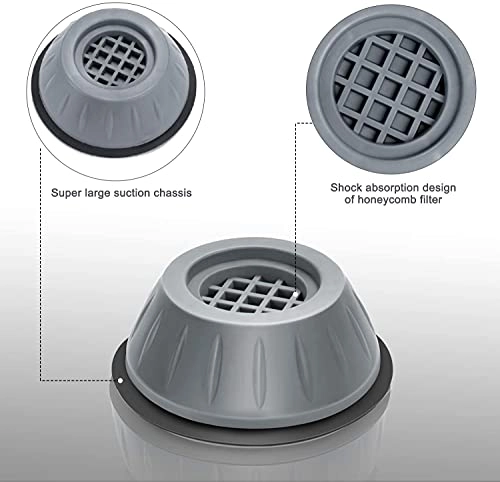 Washing Machine Foot Pads - 8 piece(s) tire-grade rubber