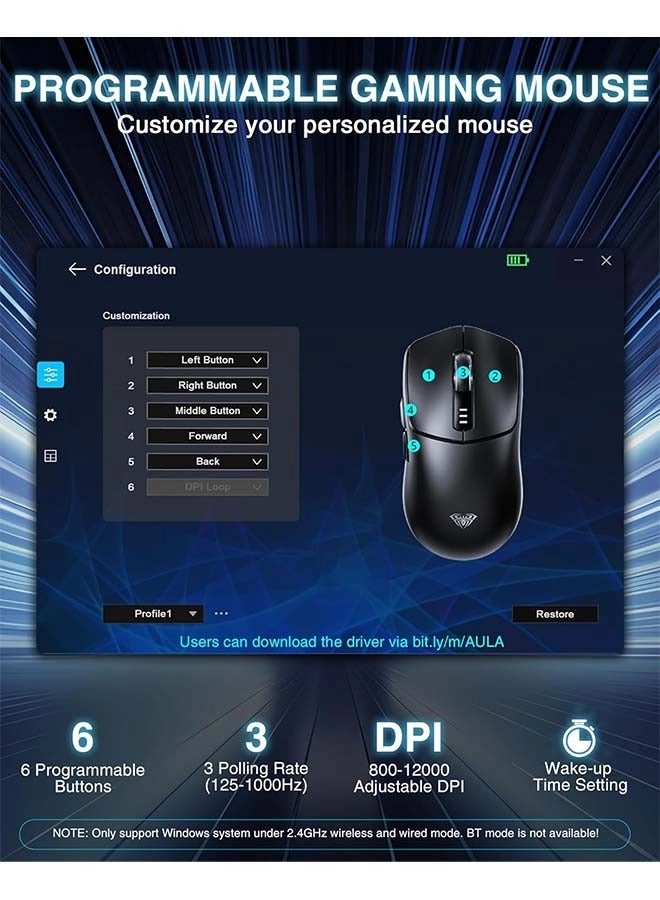 SC580 Gaming Mouse - Wireless